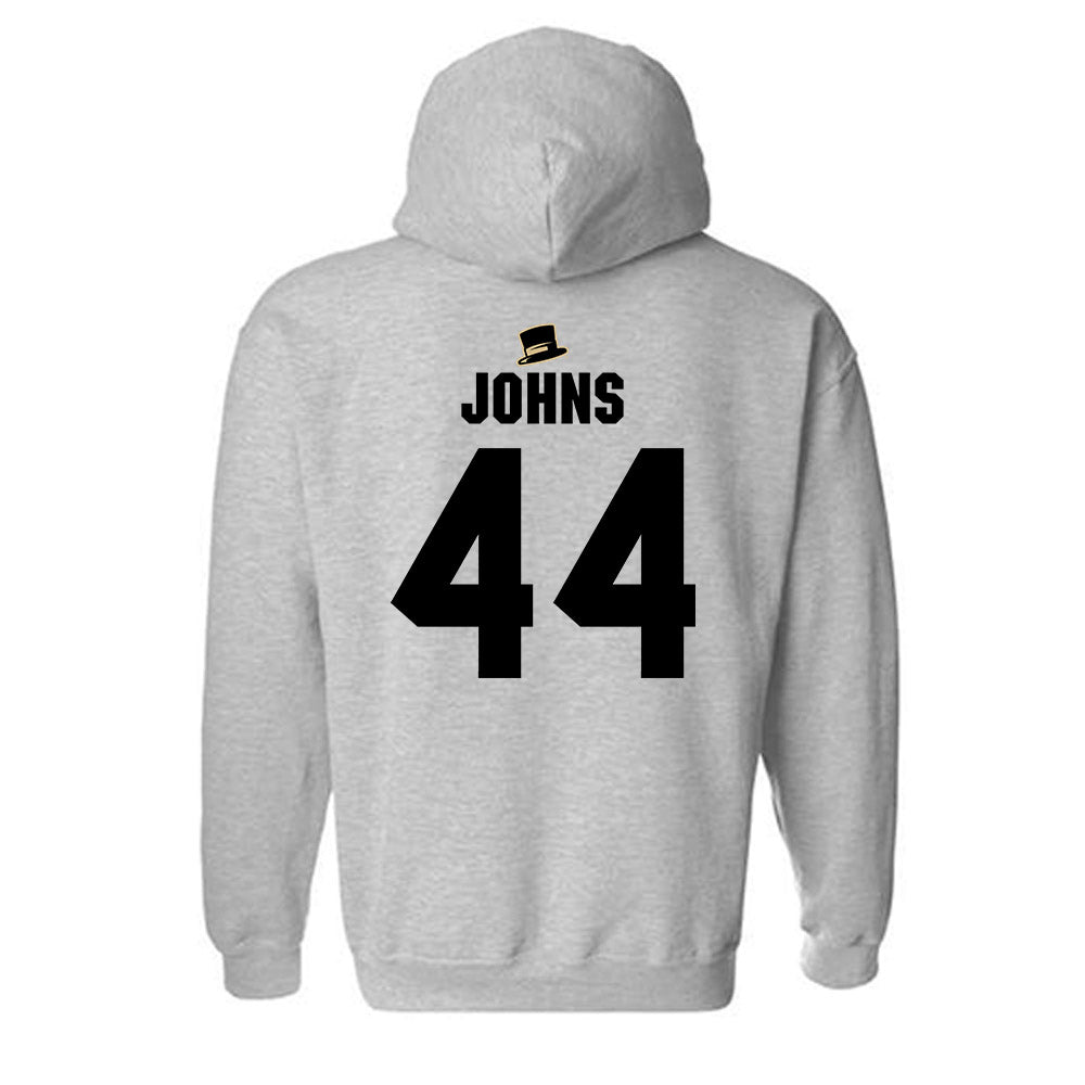 Wake Forest - NCAA Women's Basketball : Emily Johns - Generic Shersey Hooded Sweatshirt-1
