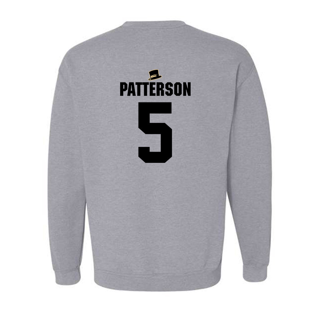 Wake Forest - NCAA Football : Davaughn Patterson - Generic Shersey Crewneck Sweatshirt-1