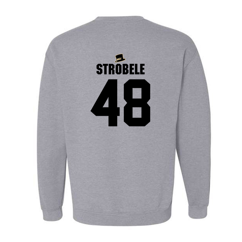 Wake Forest - NCAA Football : Wesley Strobele - Generic Shersey Crewneck Sweatshirt-1