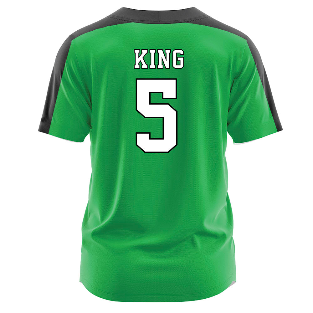 Marshall - NCAA Softball : Jules King - Green Jersey
