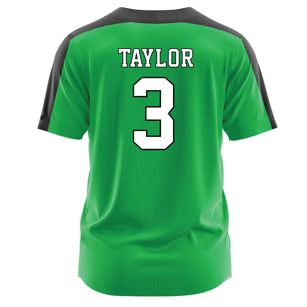 Marshall - NCAA Softball : Makayla Taylor - Green Jersey-1