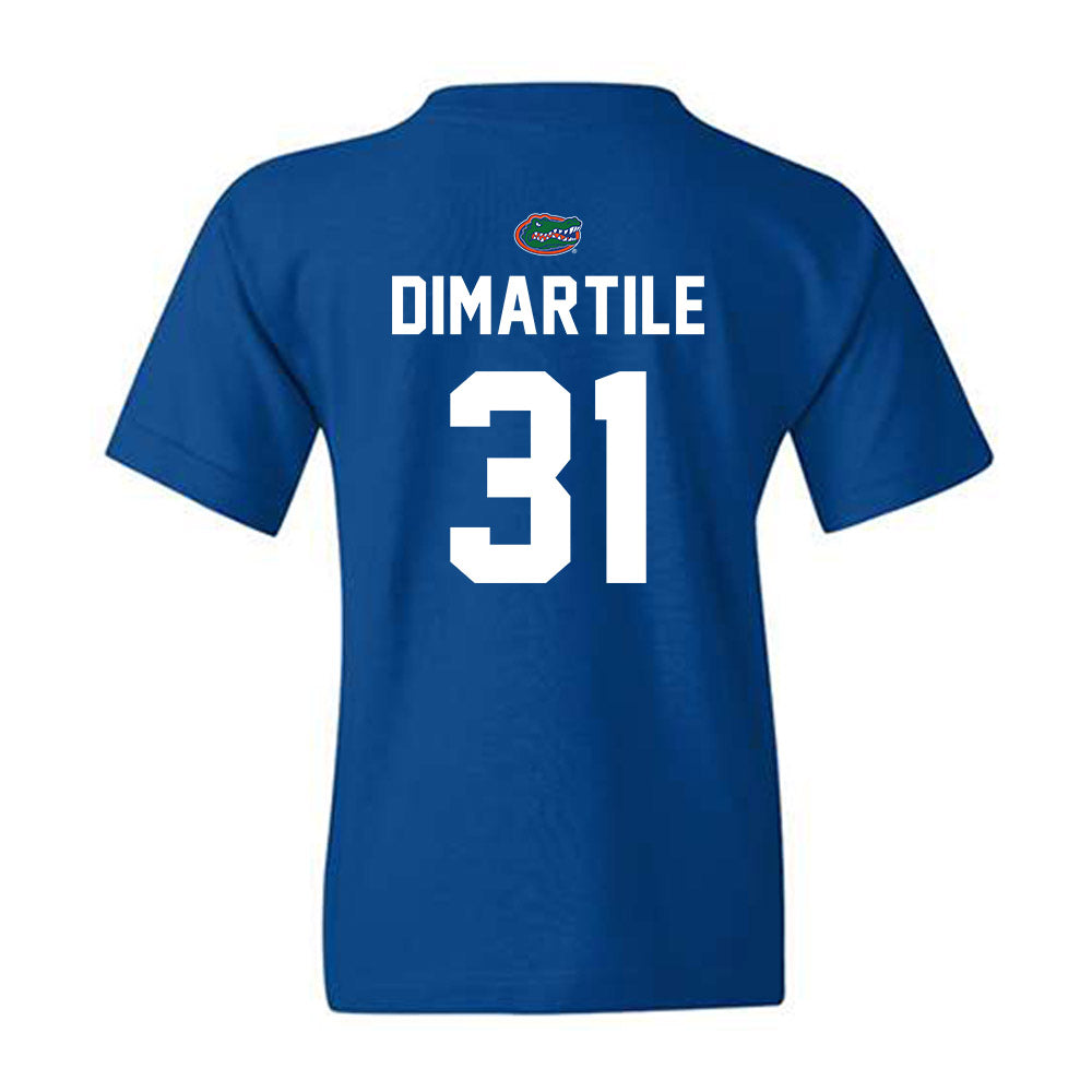 Florida - NCAA Women's Lacrosse : Anna DiMartile - Replica Shersey Youth T-Shirt-1