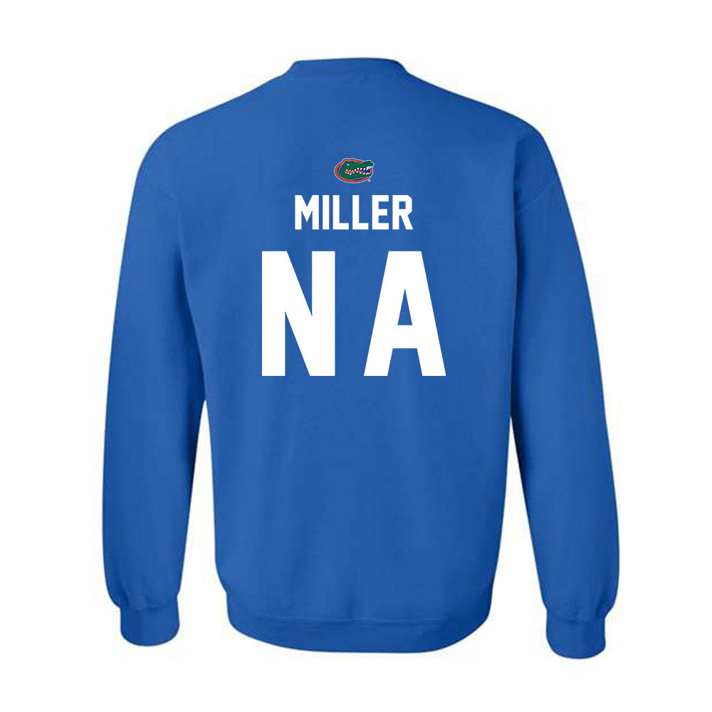 Florida - NCAA Men's Track & Field : Emerson Miller - Replica Shersey Crewneck Sweatshirt-1