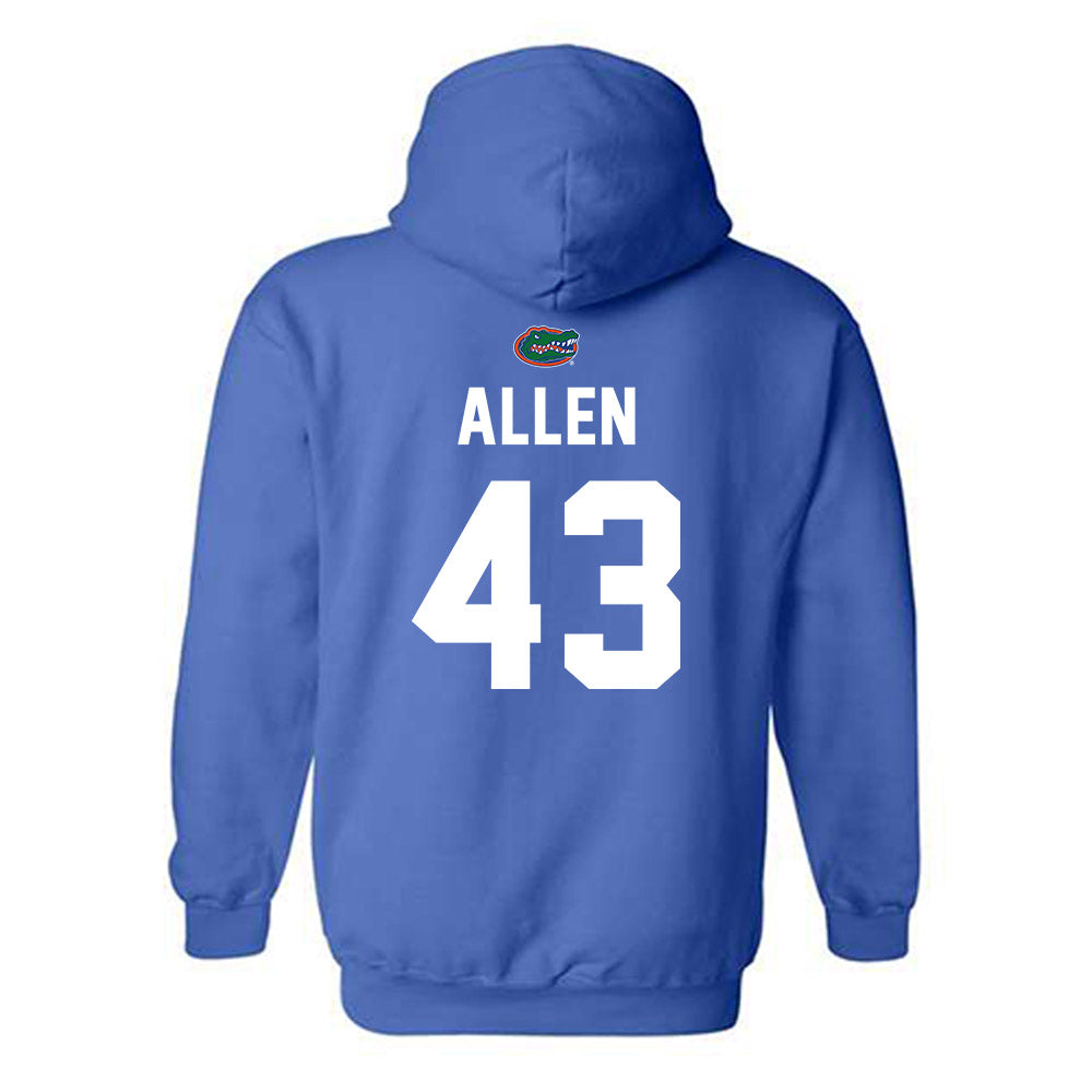 Florida - NCAA Football : Alfonzo Allen - Replica Shersey Hooded Sweatshirt-1