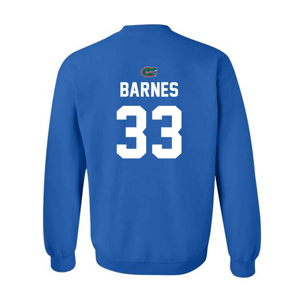 Florida - NCAA Women's Soccer : Skye Barnes - Replica Shersey Crewneck Sweatshirt