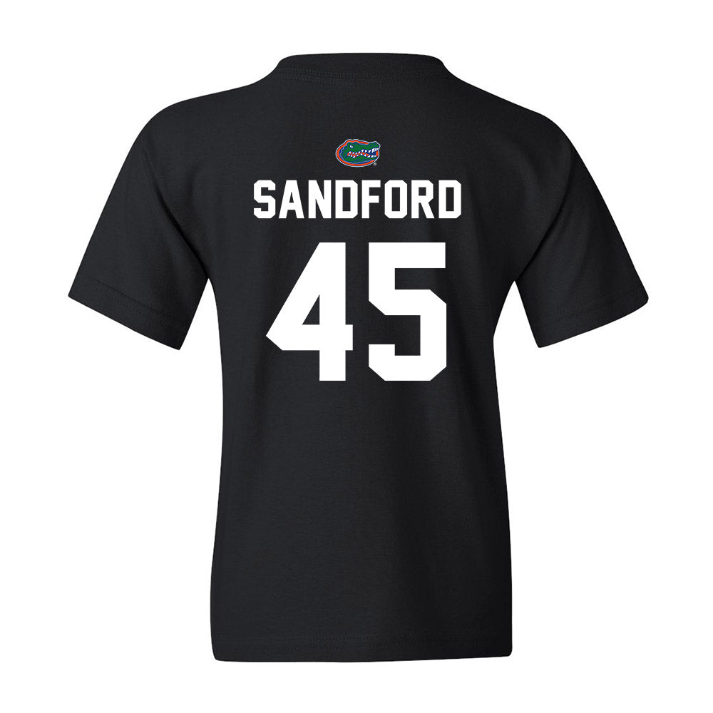 Florida - NCAA Baseball : Schuyler Sandford - Sports Shersey Youth T-Shirt