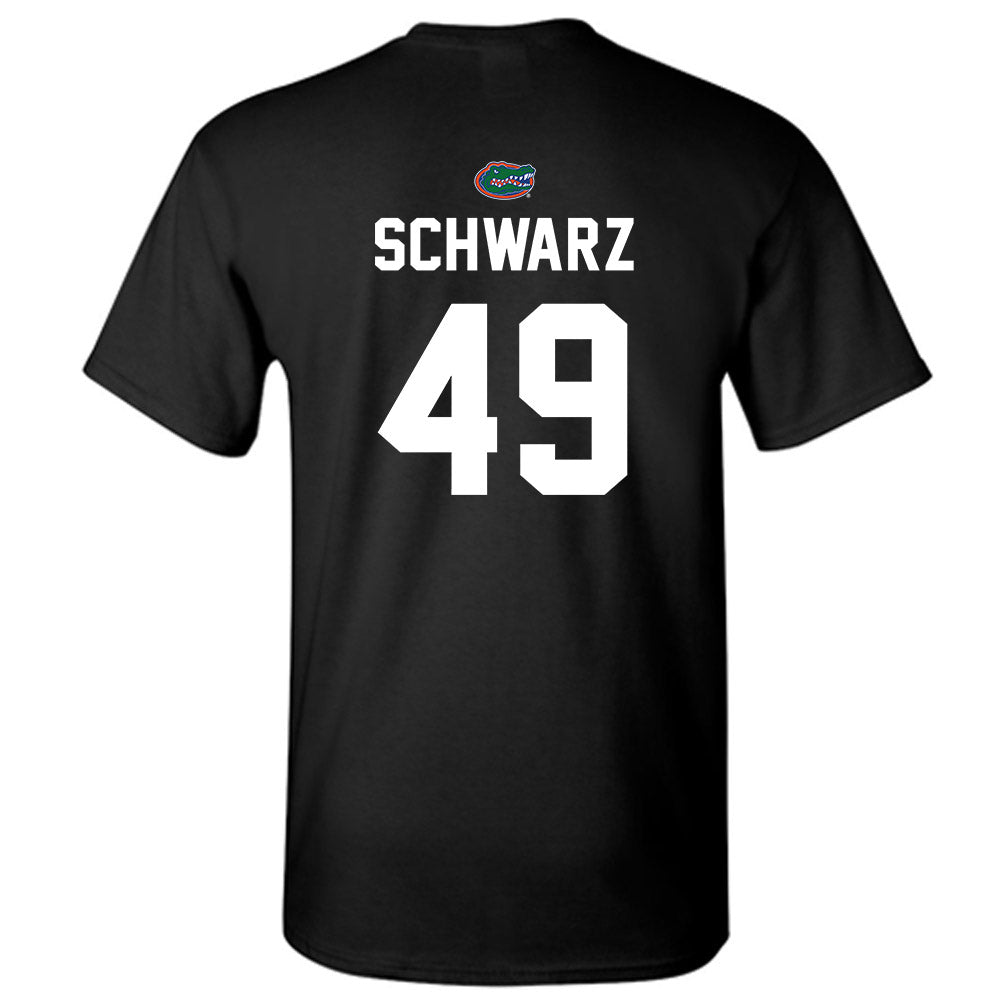 Florida - NCAA Baseball : Colton Schwarz - Sports Shersey T-Shirt-1