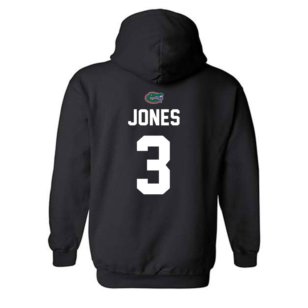 Florida - NCAA Baseball : Kyle Jones - Sports Shersey Hooded Sweatshirt