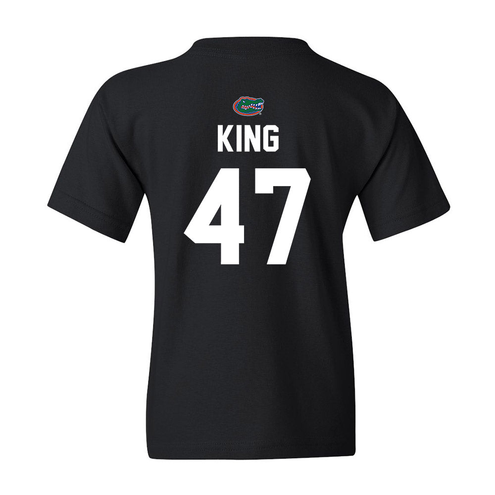 Florida - NCAA Baseball : Aidan King - Sports Shersey Youth T-Shirt