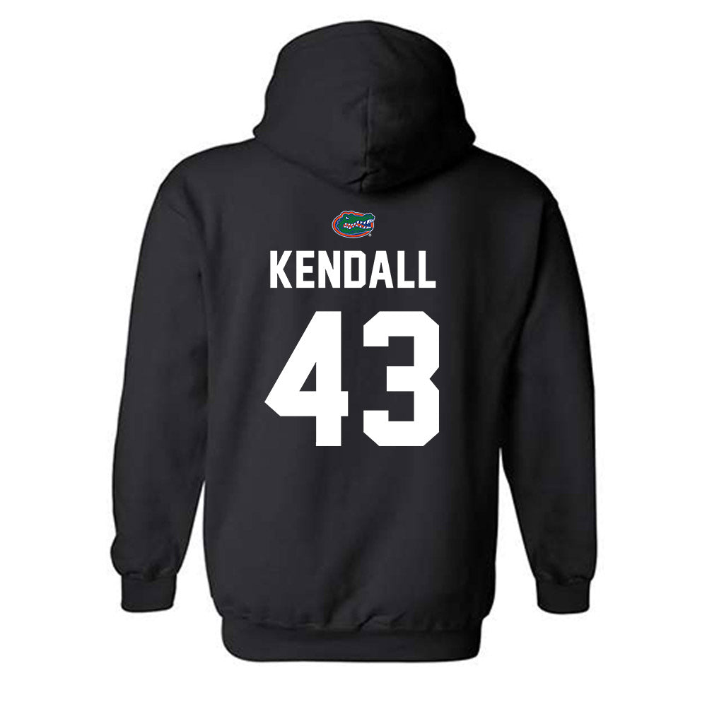 Florida - NCAA Baseball : Jacob Kendall - Sports Shersey Hooded Sweatshirt-1