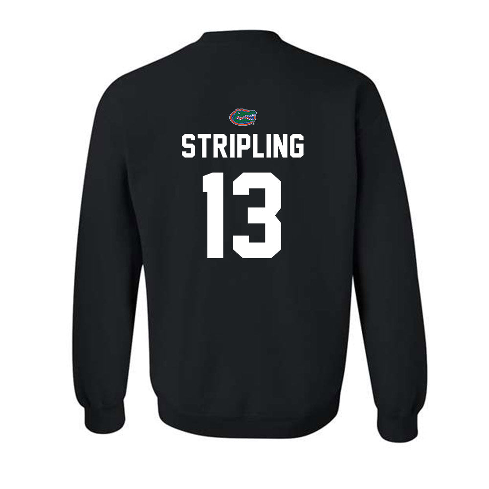 Florida - NCAA Baseball : Landon Stripling - Sports Shersey Crewneck Sweatshirt-1