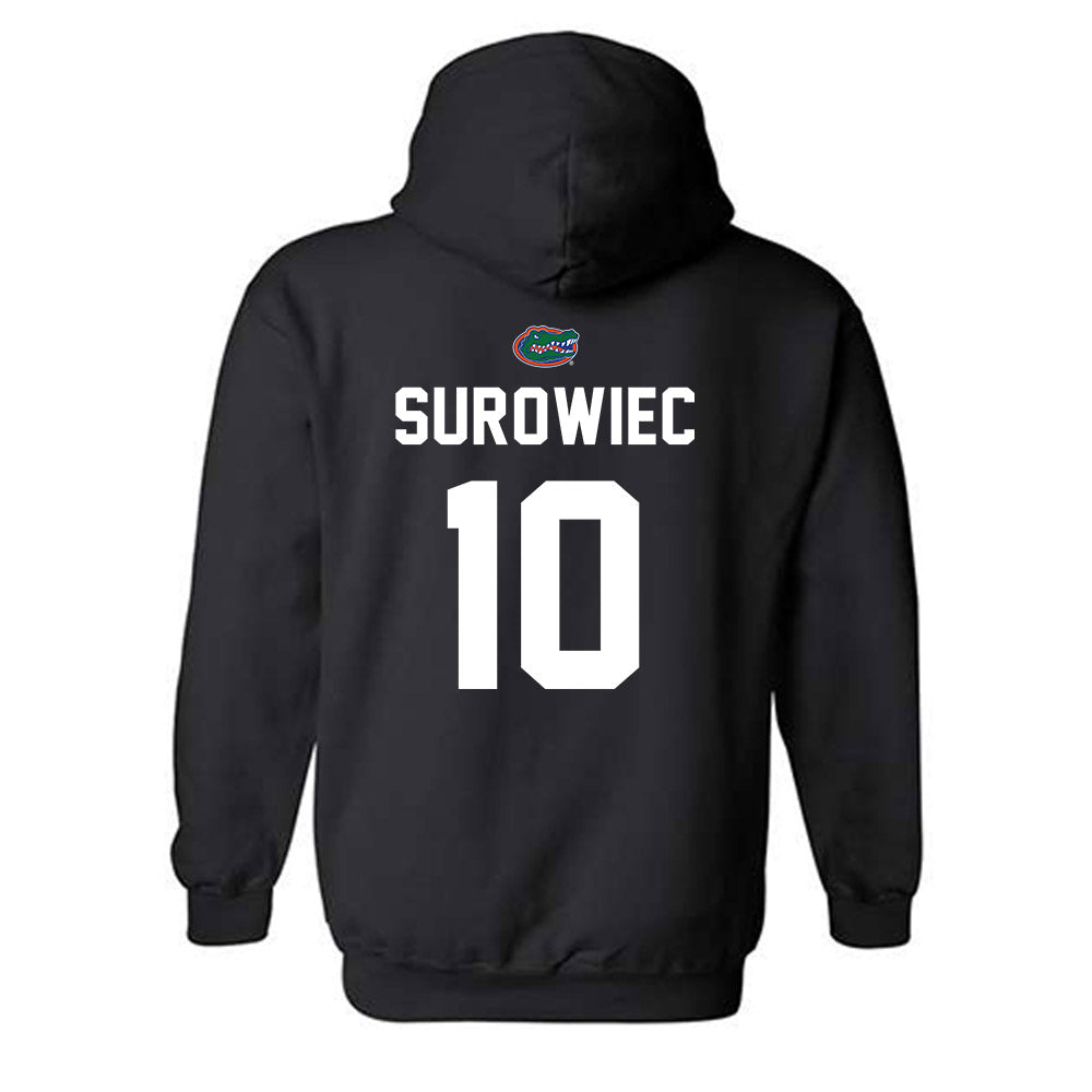 Florida - NCAA Baseball : Ethan Surowiec - Sports Shersey Hooded Sweatshirt-1