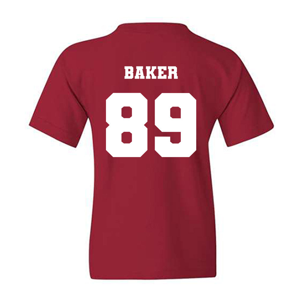 Ole Miss - NCAA Football : Mikey Baker - Replica Shersey Youth T-Shirt-1