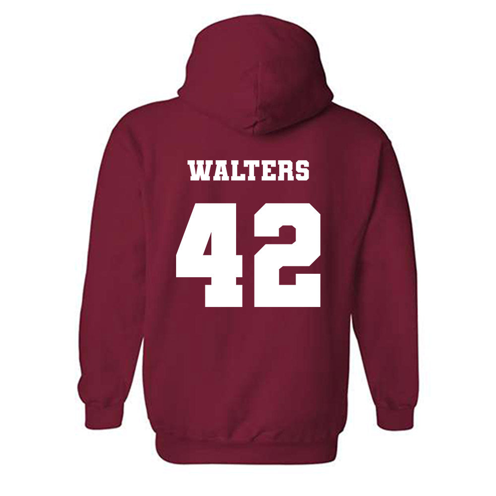 Ole Miss - NCAA Football : Bryson Walters - Replica Shersey Hooded Sweatshirt-1