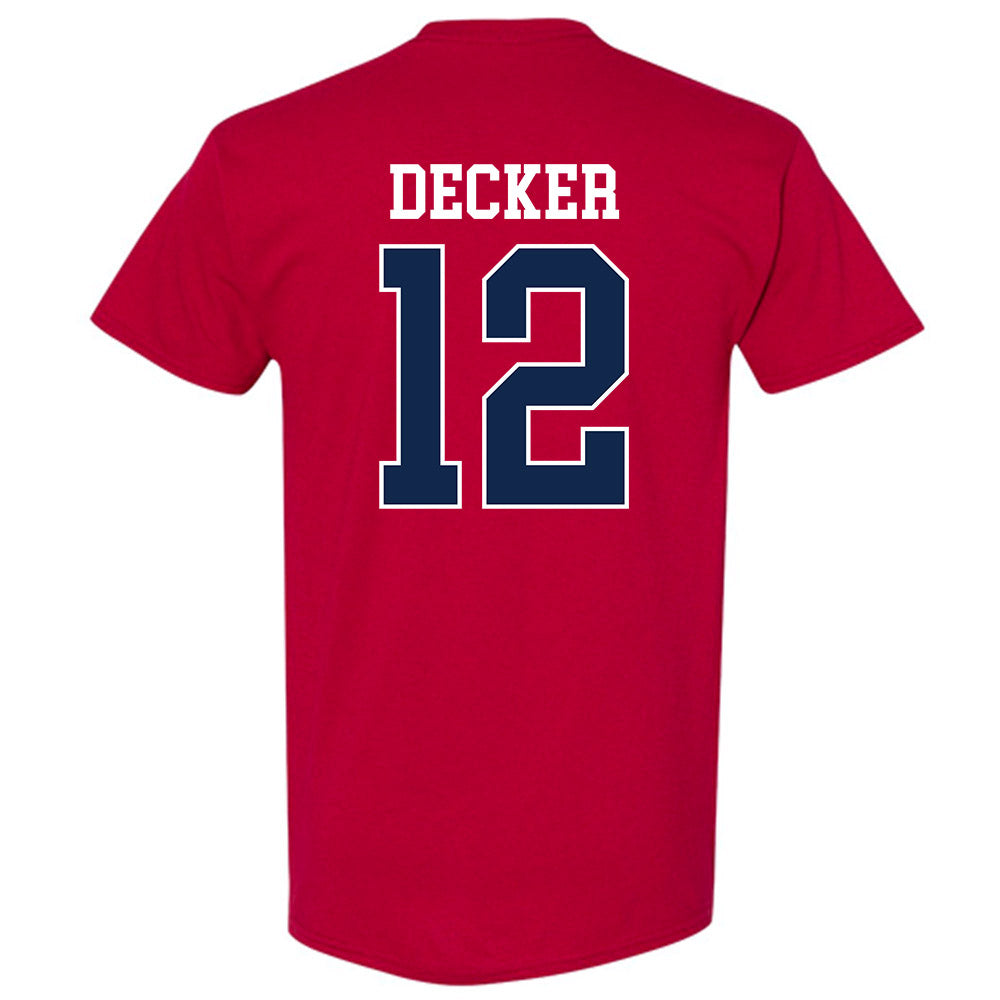 Ole Miss - NCAA Baseball : Dominic Decker - Replica Shersey T-Shirt-1