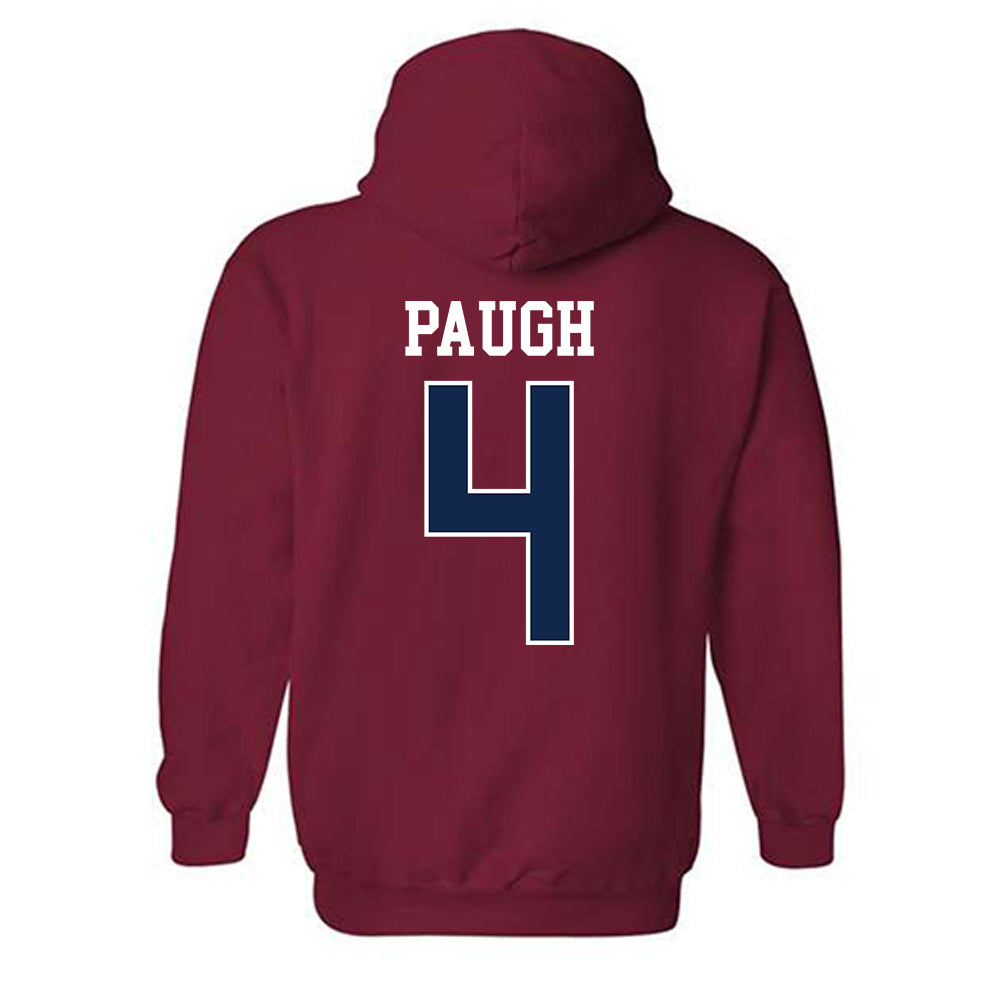 Ole Miss - NCAA Women's Volleyball : Carly Paugh - Replica Shersey Hooded Sweatshirt-1
