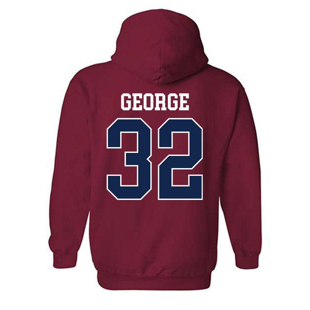 Ole Miss - NCAA Softball : Madilynn George - Replica Shersey Hooded Sweatshirt-1