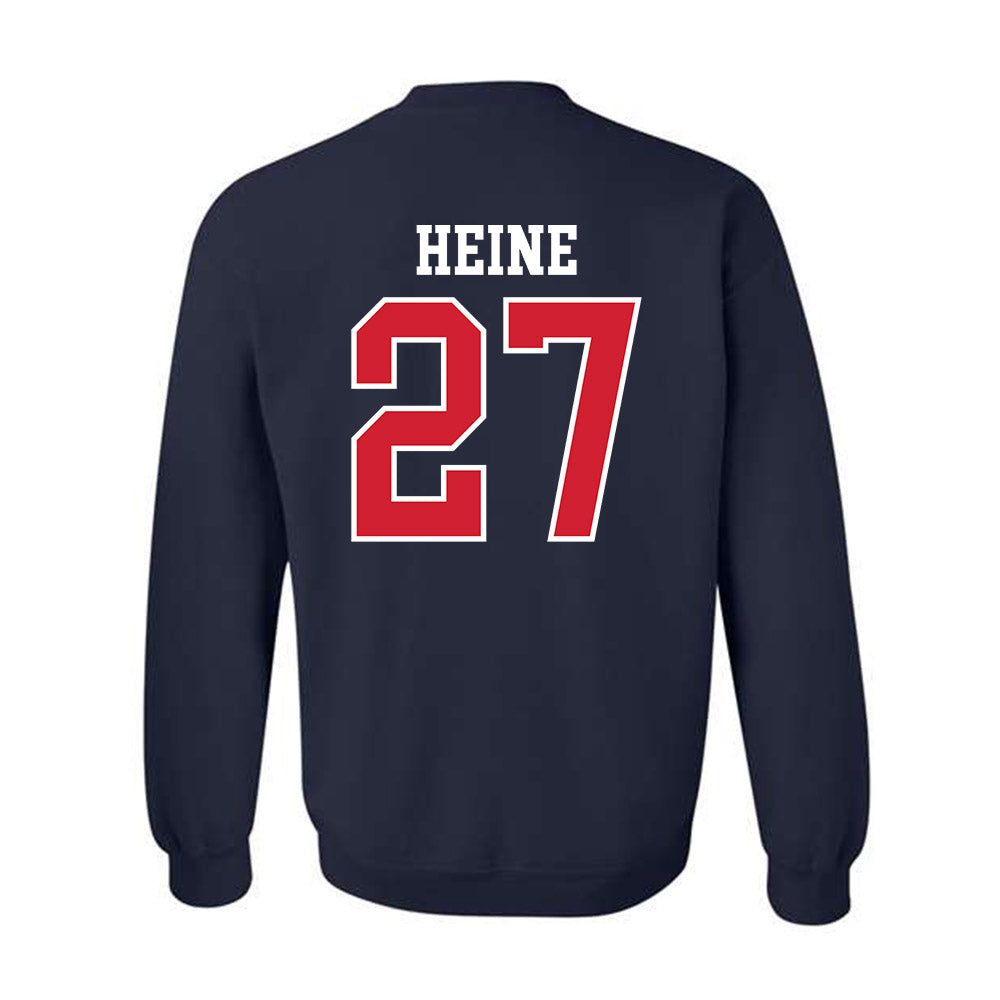 Ole Miss - NCAA Softball : Madi Heine - Replica Shersey Crewneck Sweatshirt-1