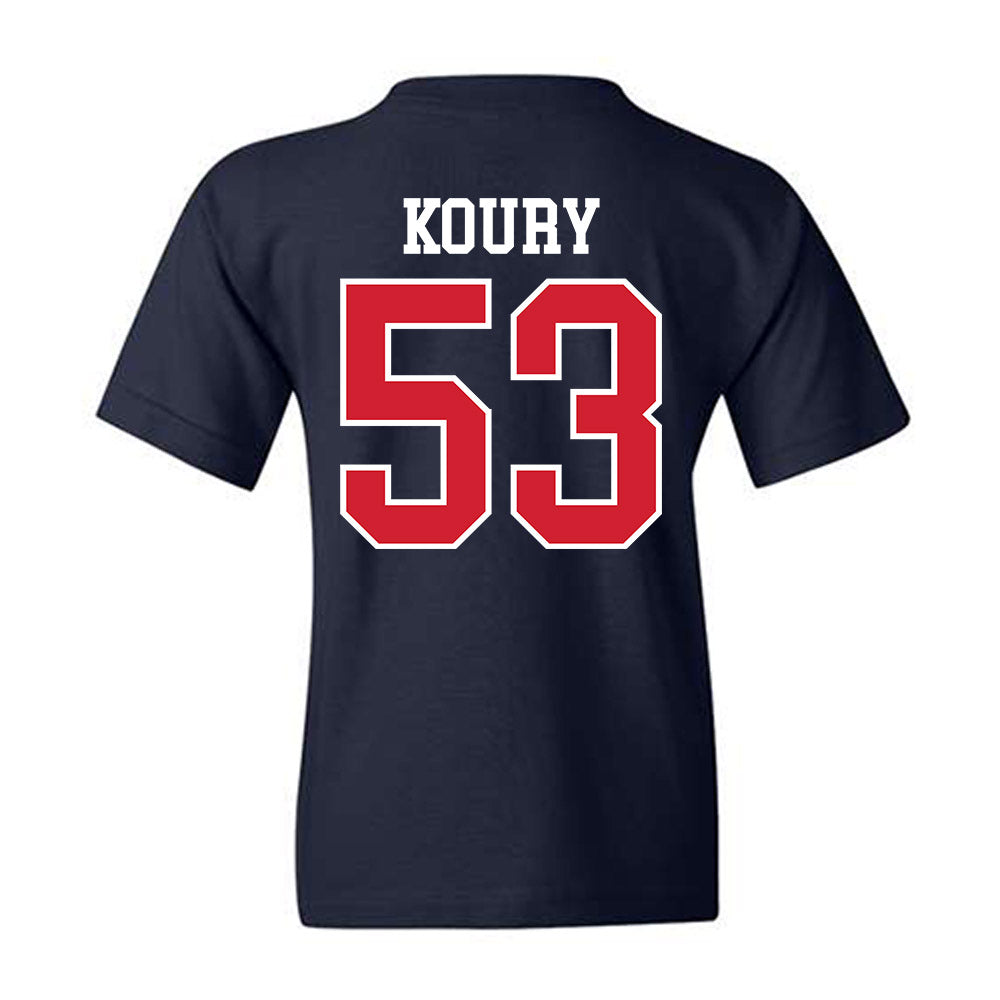 Ole Miss - NCAA Football : Joe Koury - Replica Shersey Youth T-Shirt-1