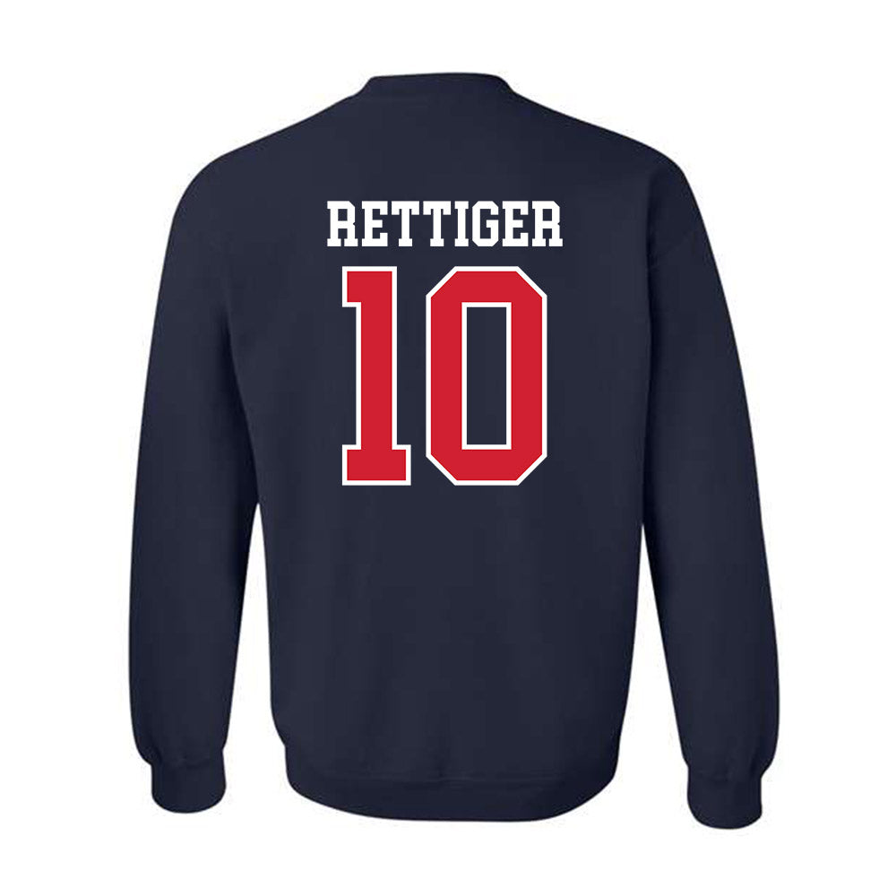 Ole Miss - NCAA Softball : Izzy Rettiger - Replica Shersey Crewneck Sweatshirt-1