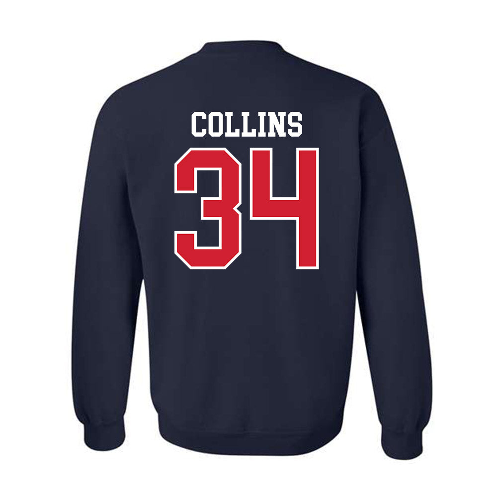 Ole Miss - NCAA Football : Raymond Collins - Replica Shersey Crewneck Sweatshirt-1