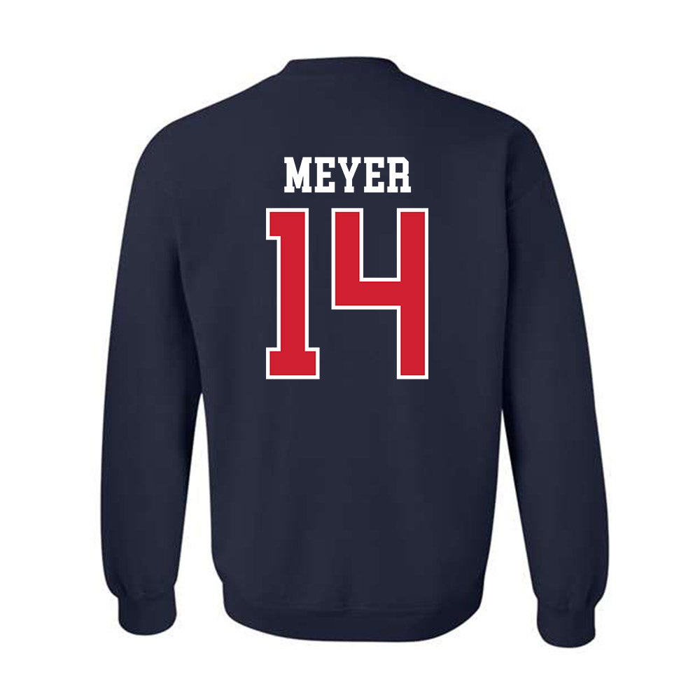 Ole Miss - NCAA Women's Volleyball : Shayla Meyer - Replica Shersey Crewneck Sweatshirt-1