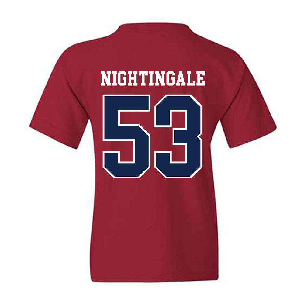 Ole Miss - NCAA Football : Trey Nightingale - Fashion Shersey Youth T-Shirt-1