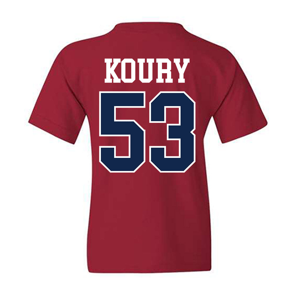 Ole Miss - NCAA Football : Joe Koury - Fashion Shersey Youth T-Shirt-1