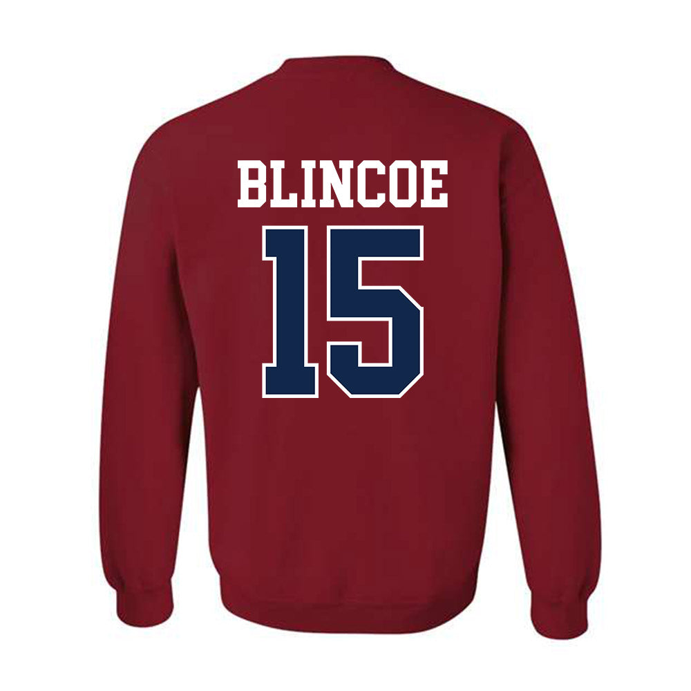 Ole Miss - NCAA Women's Soccer : Tate Blincoe - Fashion Shersey Crewneck Sweatshirt-1