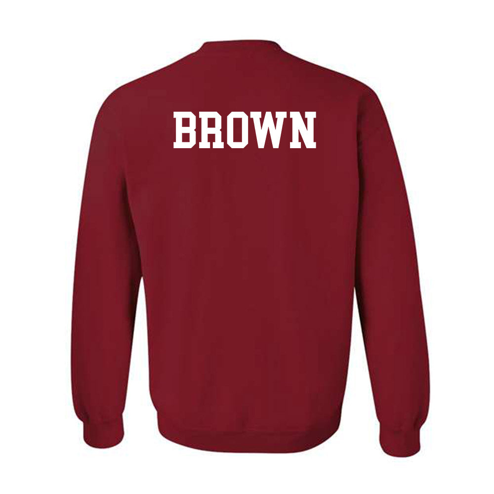 Ole Miss - NCAA Women's Track & Field : Natalie Brown - Fashion Shersey Crewneck Sweatshirt-1