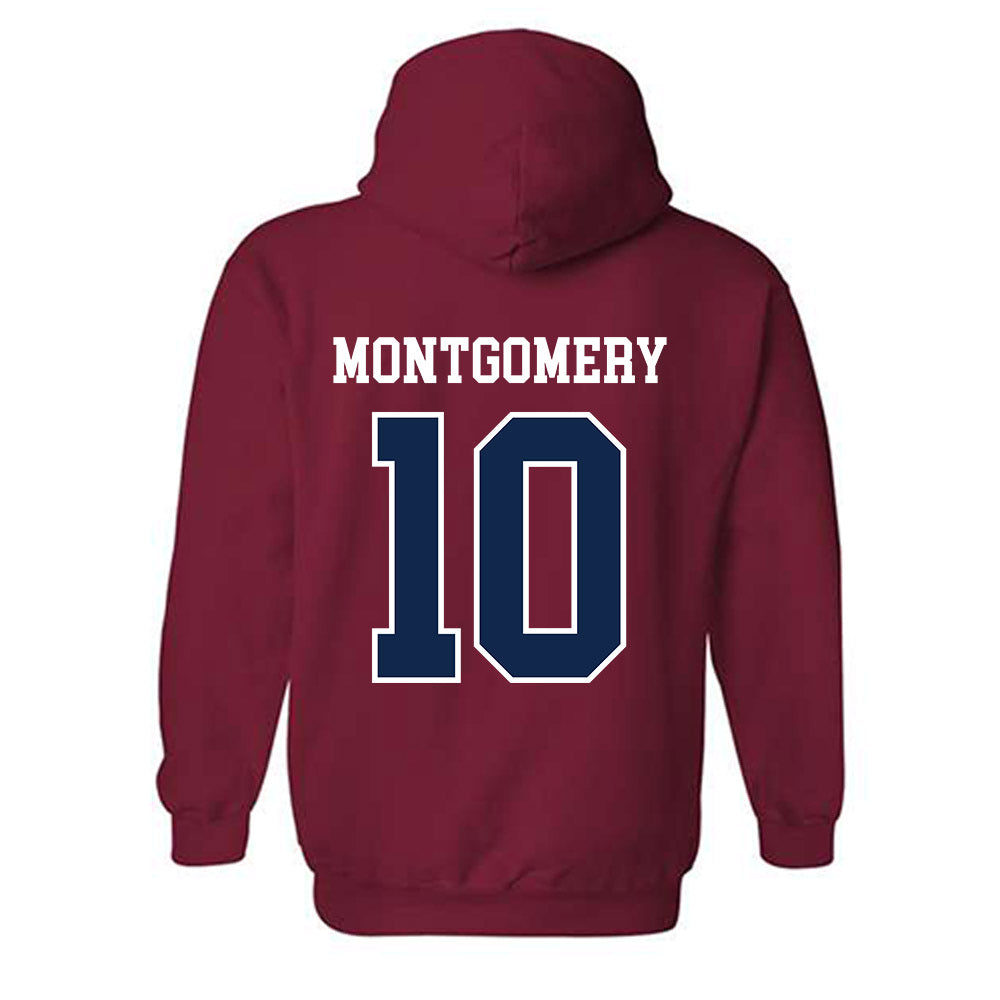 Ole Miss - NCAA Women's Soccer : Lauren Montgomery - Fashion Shersey Hooded Sweatshirt-1