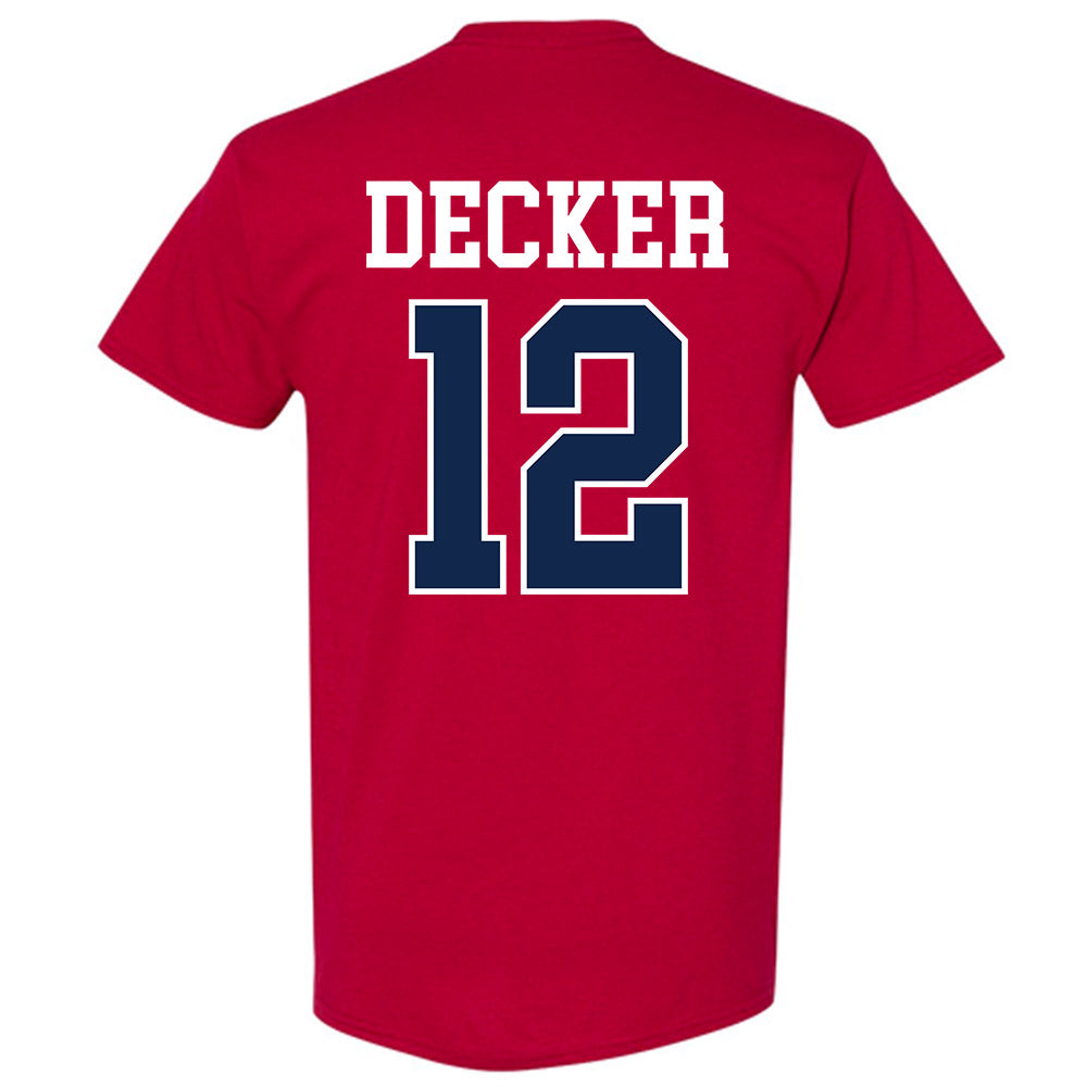 Ole Miss - NCAA Baseball : Dominic Decker - Fashion Shersey T-Shirt-1