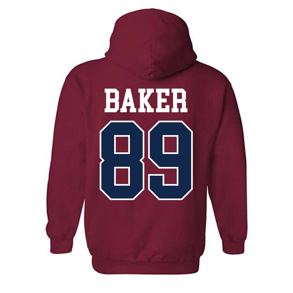 Ole Miss - NCAA Football : Mikey Baker - Fashion Shersey Hooded Sweatshirt-1