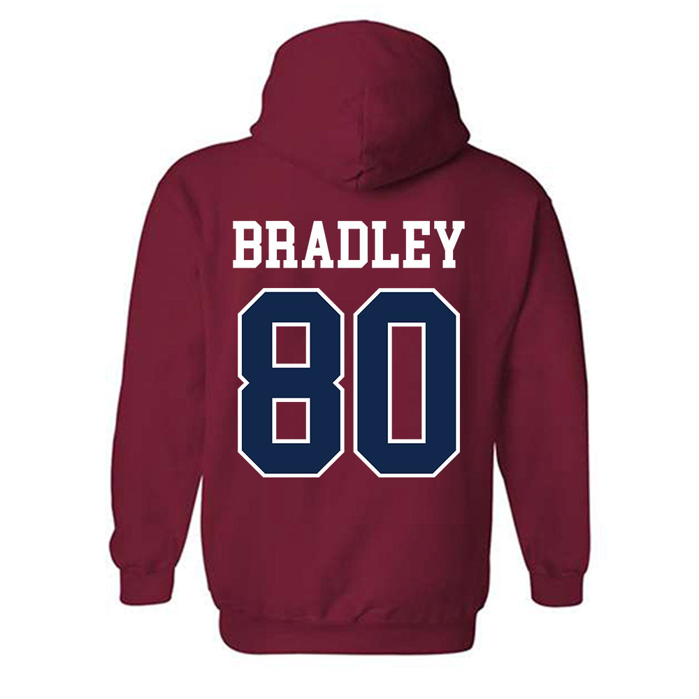 Ole Miss - NCAA Football : Hayden Bradley - Fashion Shersey Hooded Sweatshirt-1