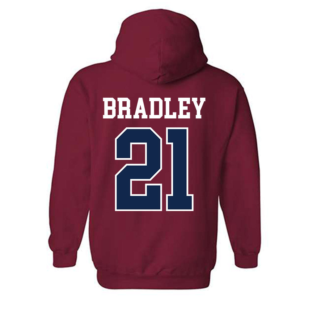 Ole Miss - NCAA Women's Volleyball : Cameron Bradley - Fashion Shersey Hooded Sweatshirt-1