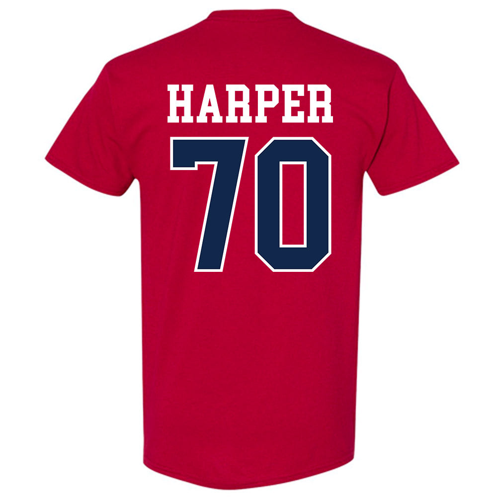 Ole Miss - NCAA Football : Devin Harper - Fashion Shersey T-Shirt-1