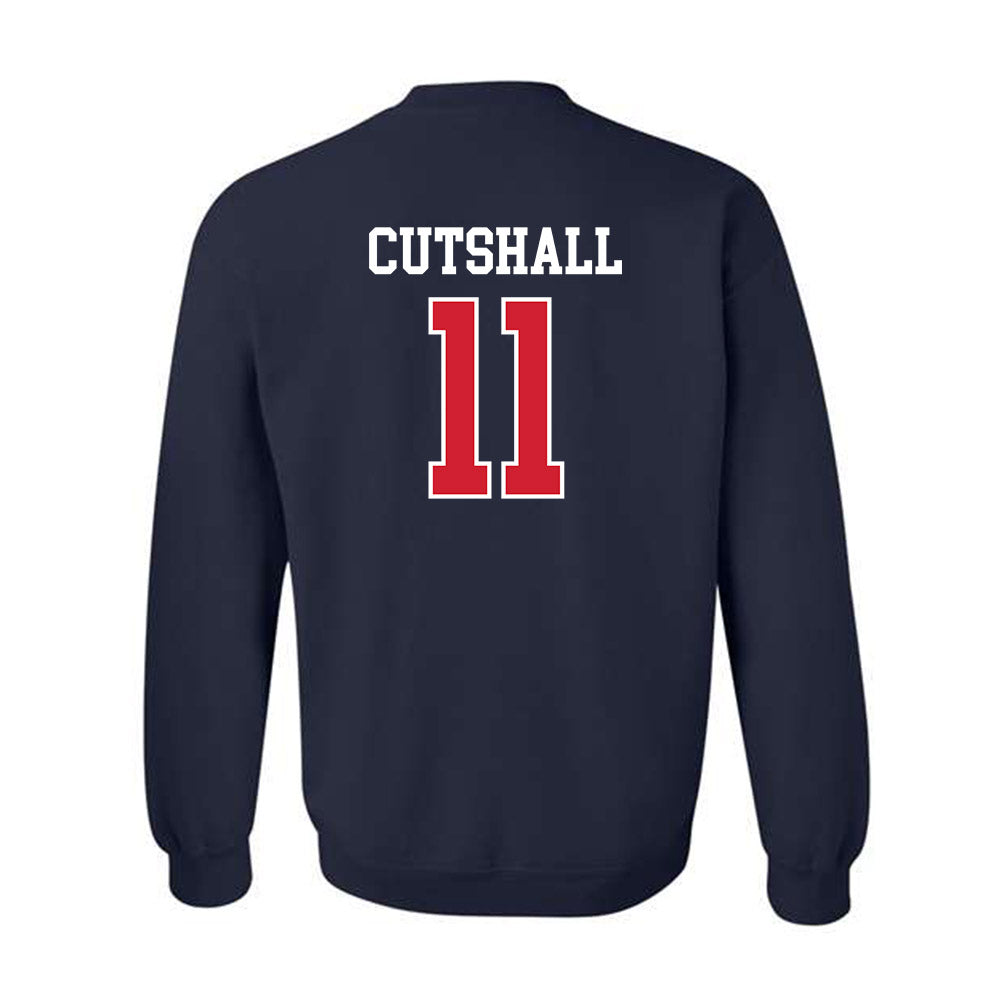 Ole Miss - NCAA Baseball : William Cutshall - Classic Shersey Crewneck Sweatshirt-1