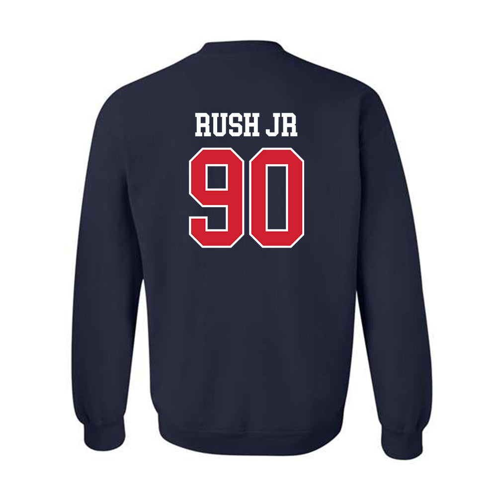 Ole Miss - NCAA Football : Jeffery Rush Jr - Classic Shersey Crewneck Sweatshirt-1