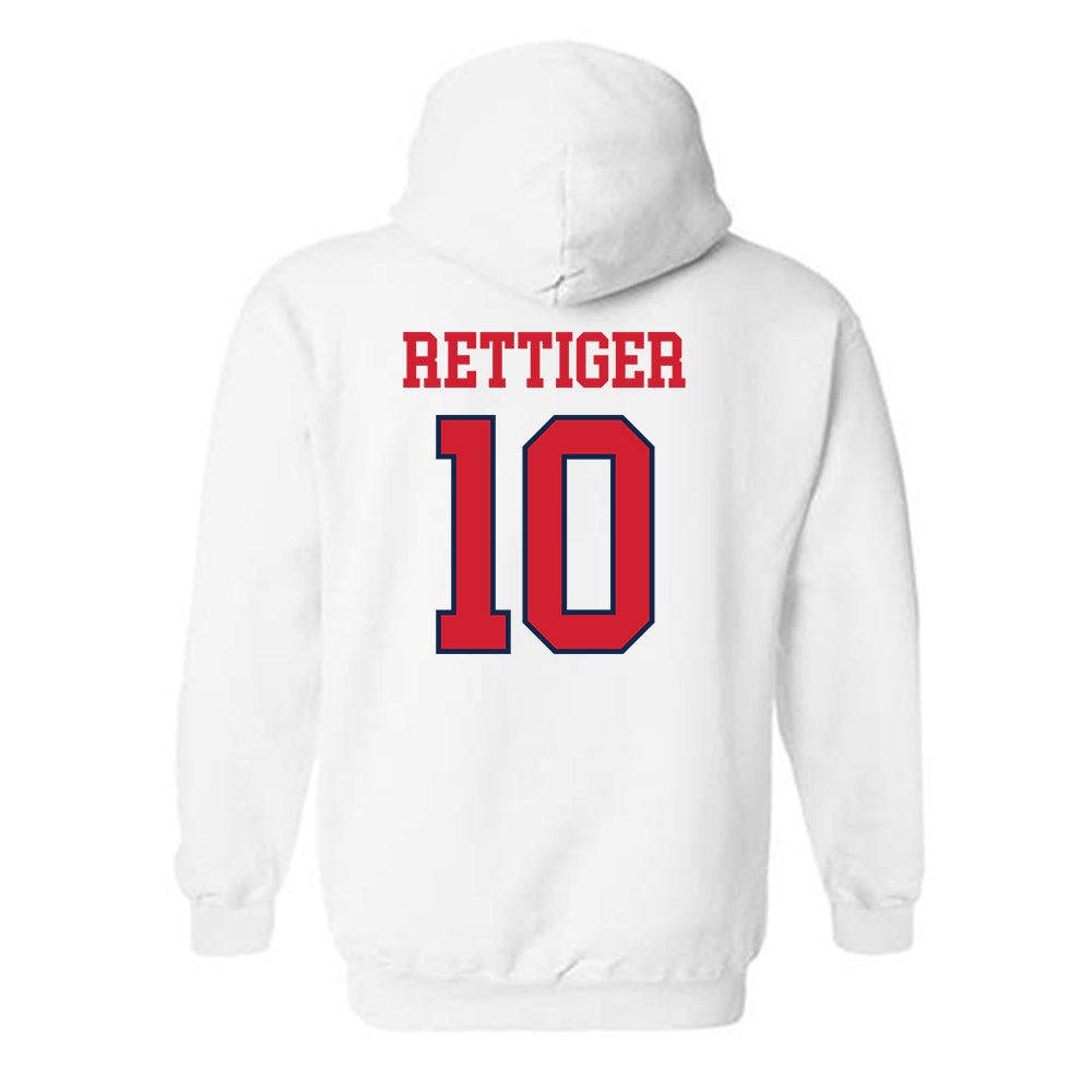 Ole Miss - NCAA Softball : Izzy Rettiger - Fashion Shersey Hooded Sweatshirt-1