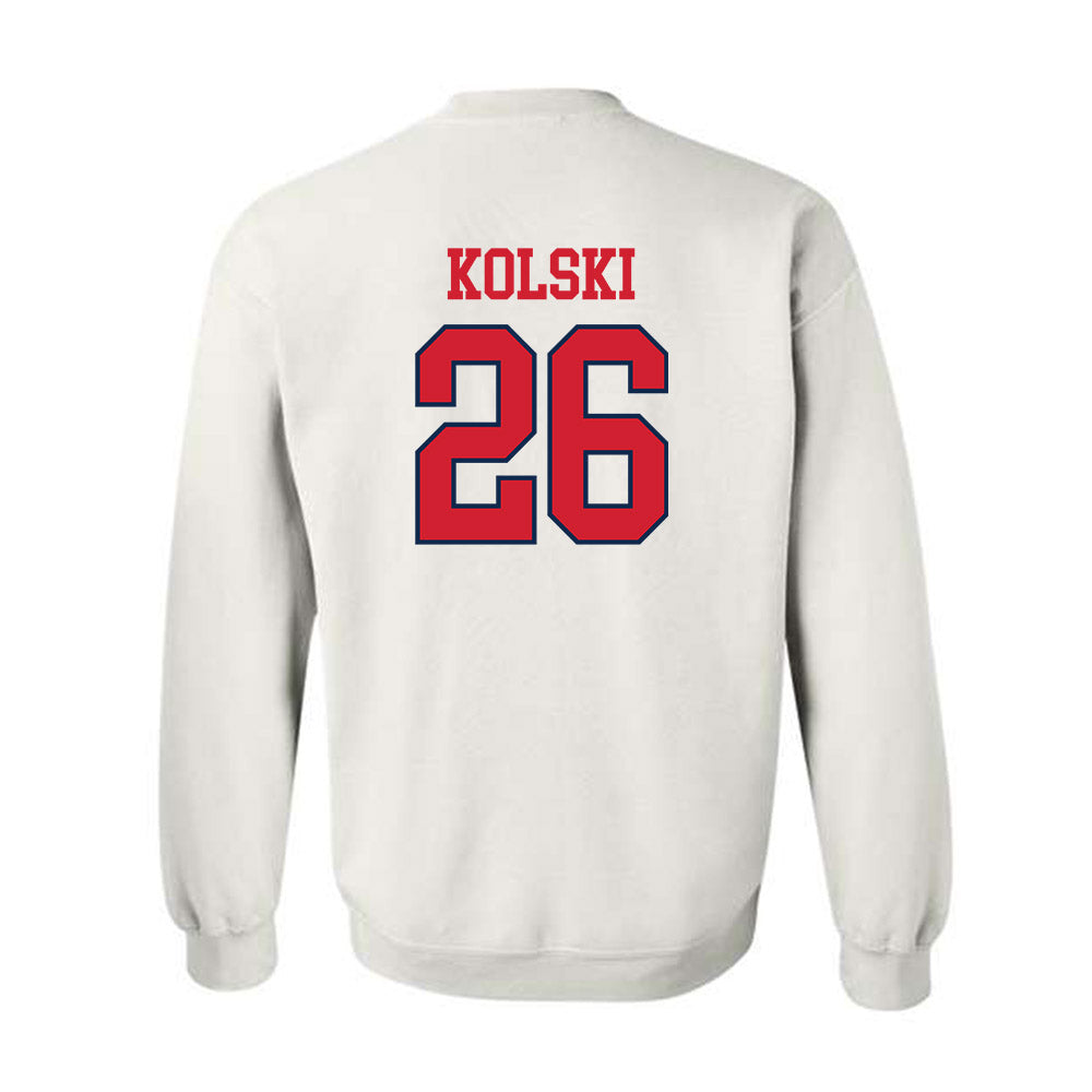 Ole Miss - NCAA Women's Soccer : Allison Kolski - Fashion Shersey Crewneck Sweatshirt-1