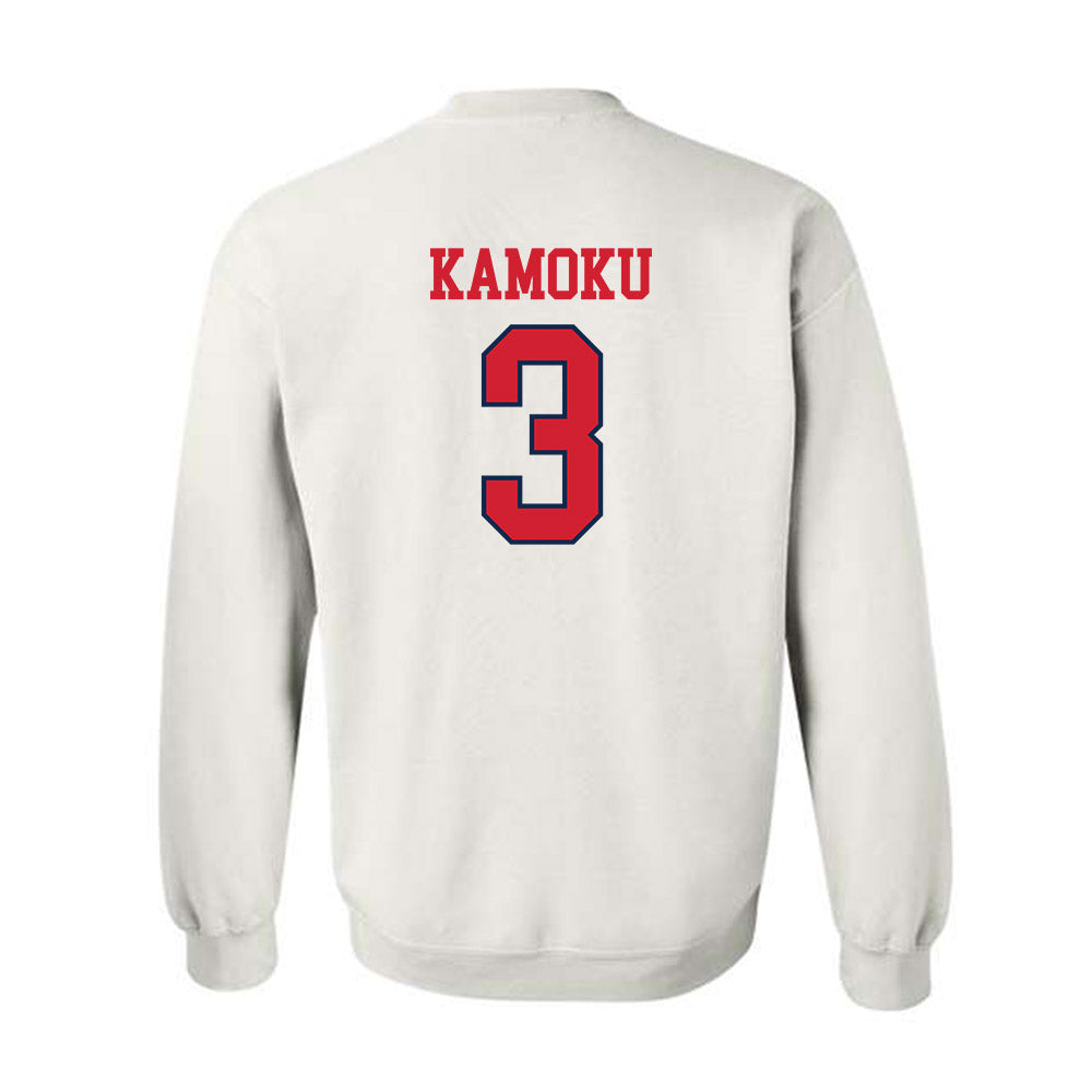 Ole Miss - NCAA Softball : Keila Kamoku - Fashion Shersey Crewneck Sweatshirt-1