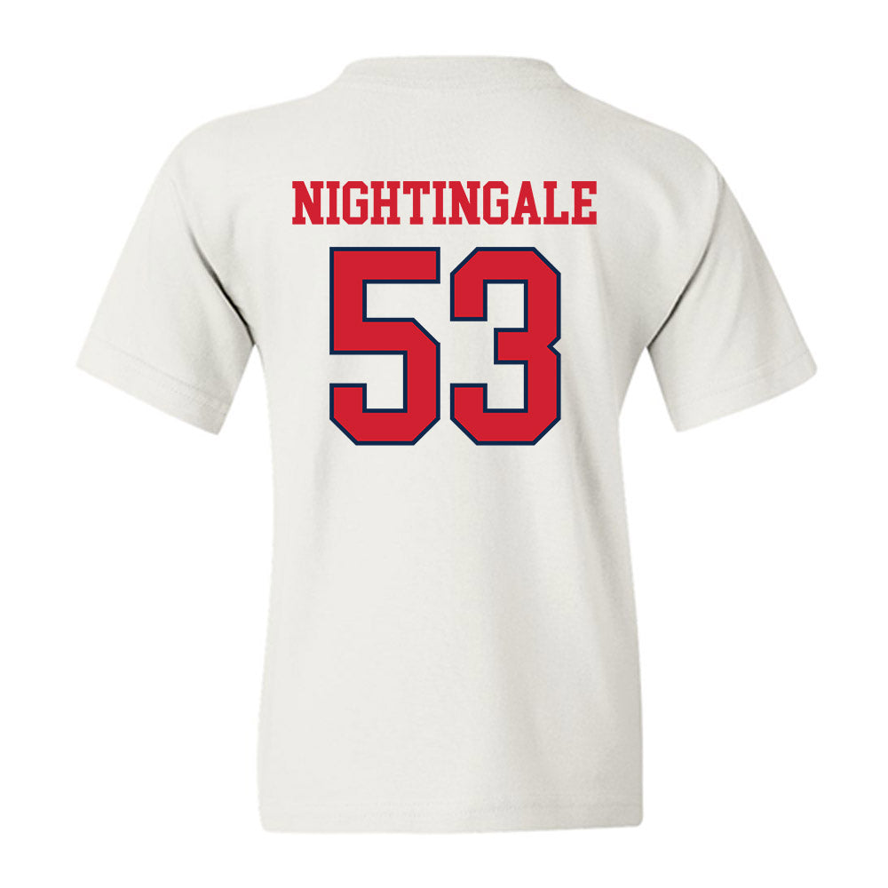 Ole Miss - NCAA Football : Trey Nightingale - Fashion Shersey Youth T-Shirt-1