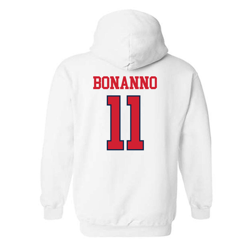 Ole Miss - NCAA Women's Volleyball : Bella Bonanno - Fashion Shersey Hooded Sweatshirt-1