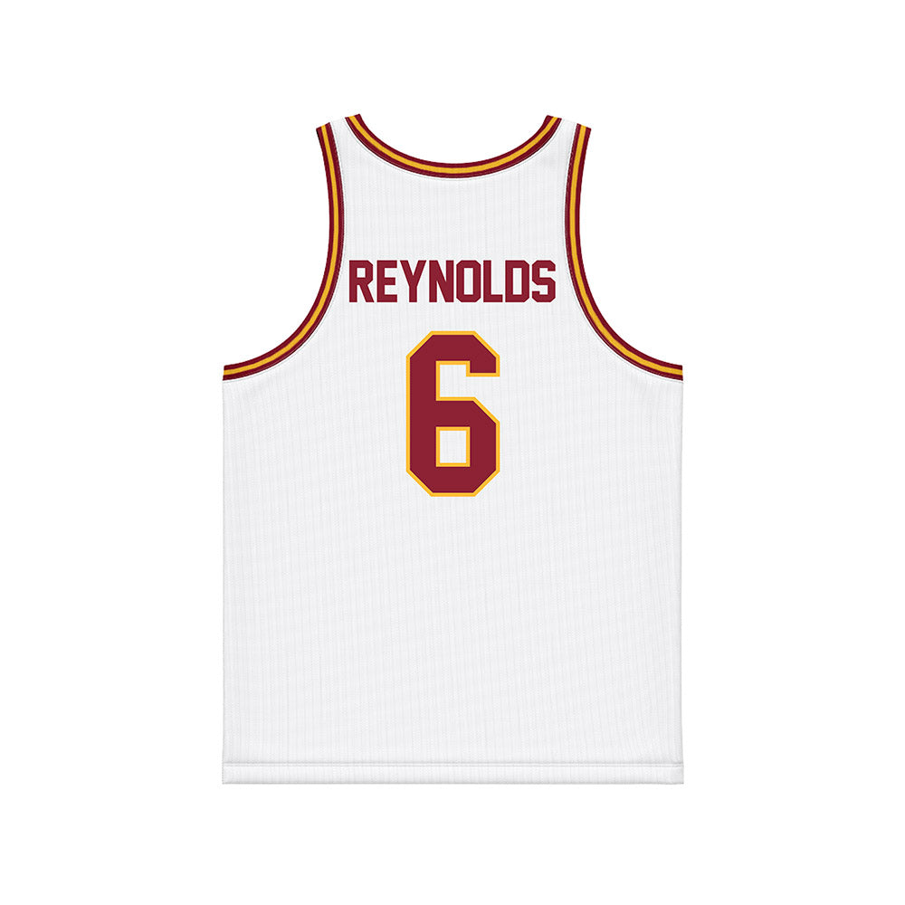 Minnesota - NCAA Men's Basketball : Langston Reynolds - White Basketball Jersey-1