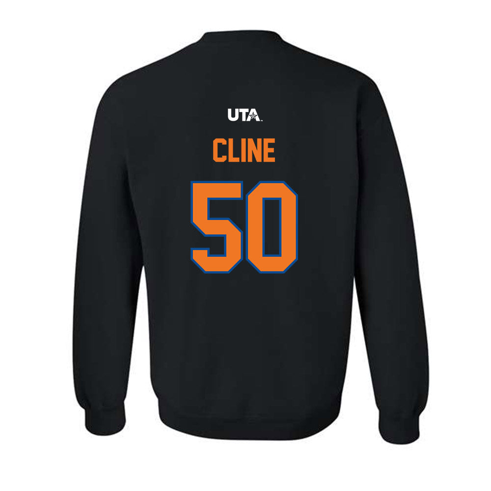 Texas Arlington - NCAA Baseball : Caden Cline - Sports Shersey Crewneck Sweatshirt-1