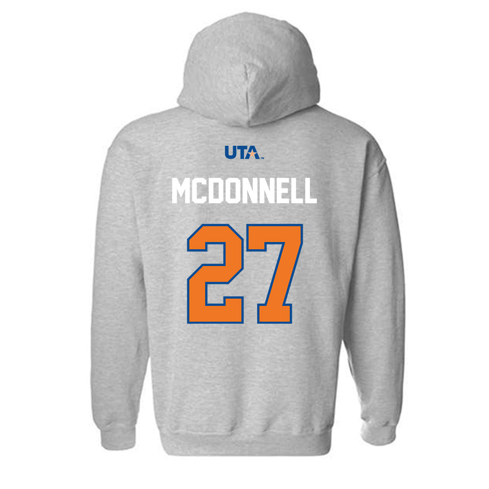 Texas Arlington - NCAA Softball : Madi McDonnell - Sports Shersey Hooded Sweatshirt-1
