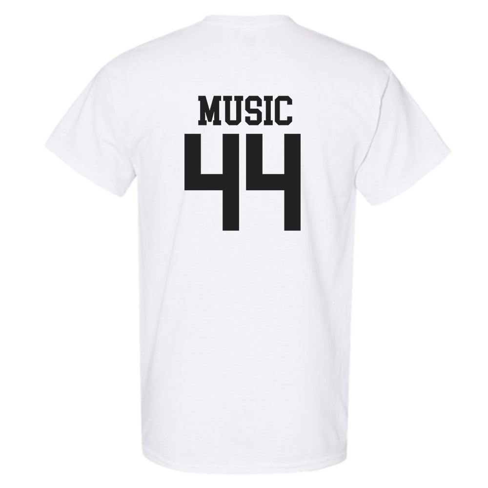 Campbell - NCAA Baseball : Jett Music - Replica Shersey T-Shirt-1