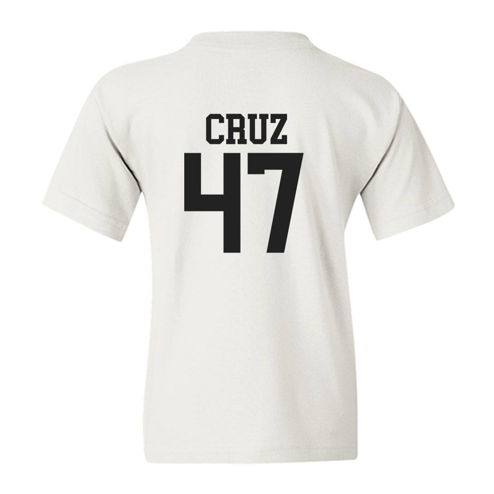 Campbell - NCAA Baseball : Gabriel Cruz - Replica Shersey Youth T-Shirt-1