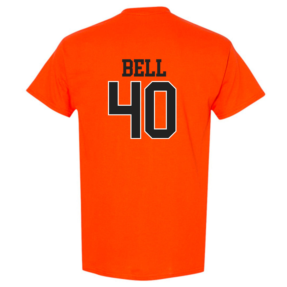 Campbell - NCAA Baseball : Jimmy Bell - Replica Shersey T-Shirt-1