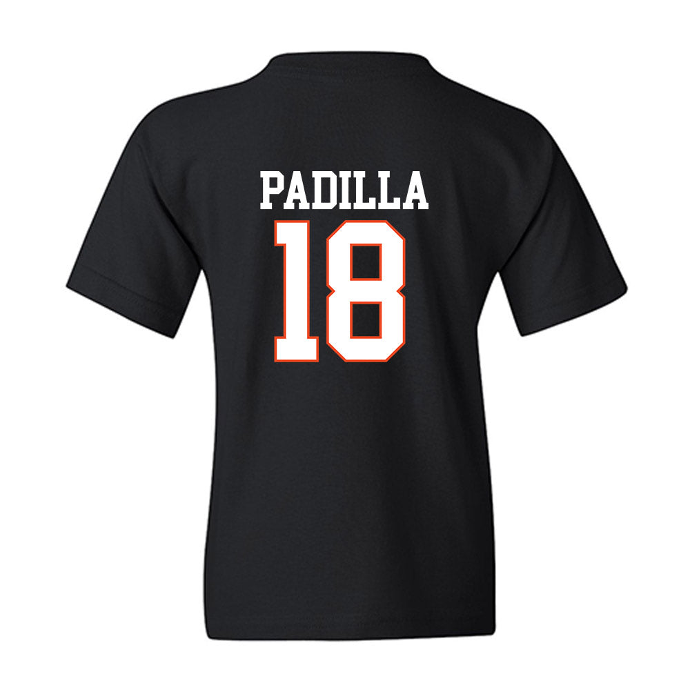 Campbell - NCAA Baseball : Isaiah Padilla - Replica Shersey Youth T-Shirt-1